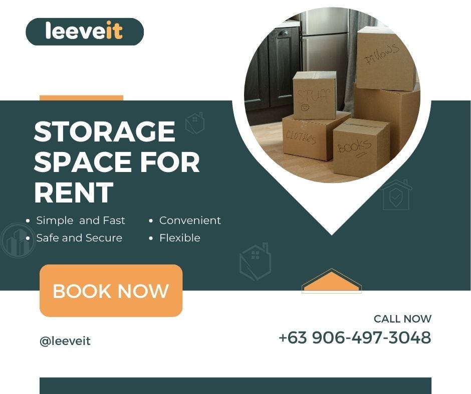 Storage Space For Rent — Store Your Stuff Now! Leeveit Technologies