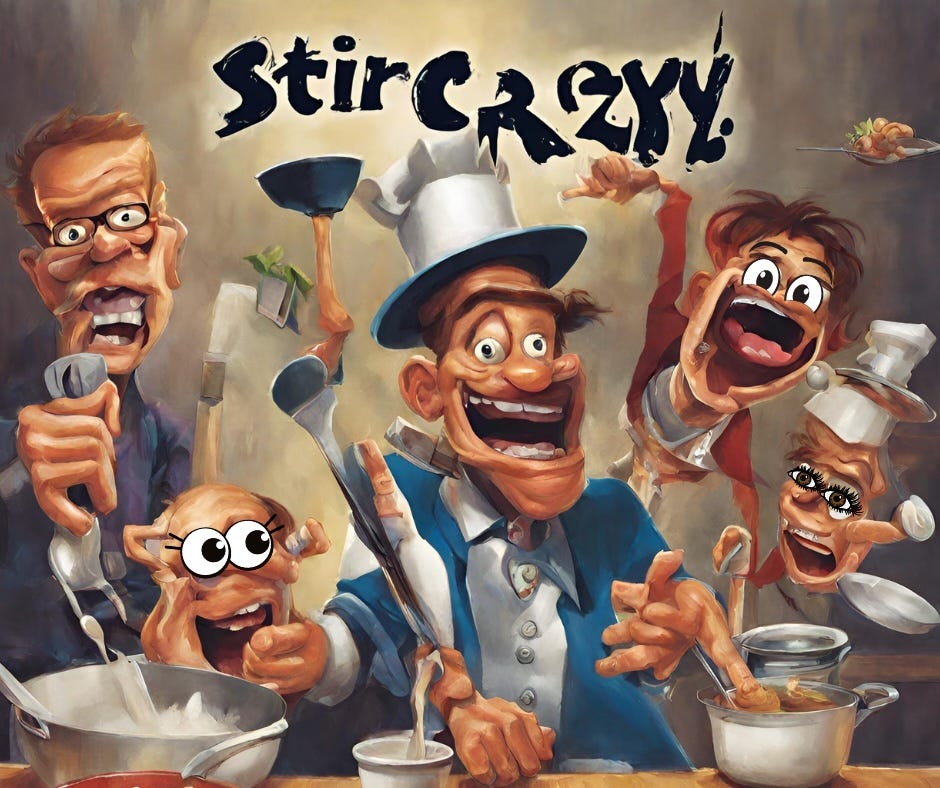 Stir Crazy. What does it mean? by Michael Rhodes Fiction Shorts