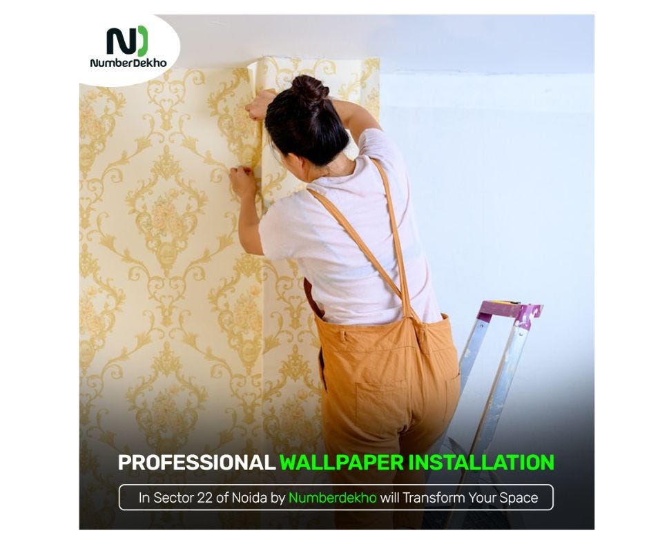Transform Your Space with Professional Wallpaper Installation in Noida