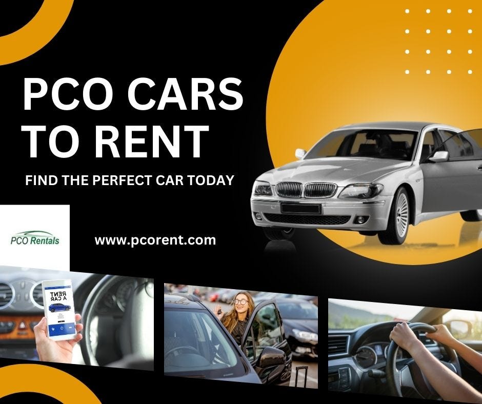 PCO car hire Pcorentals Medium