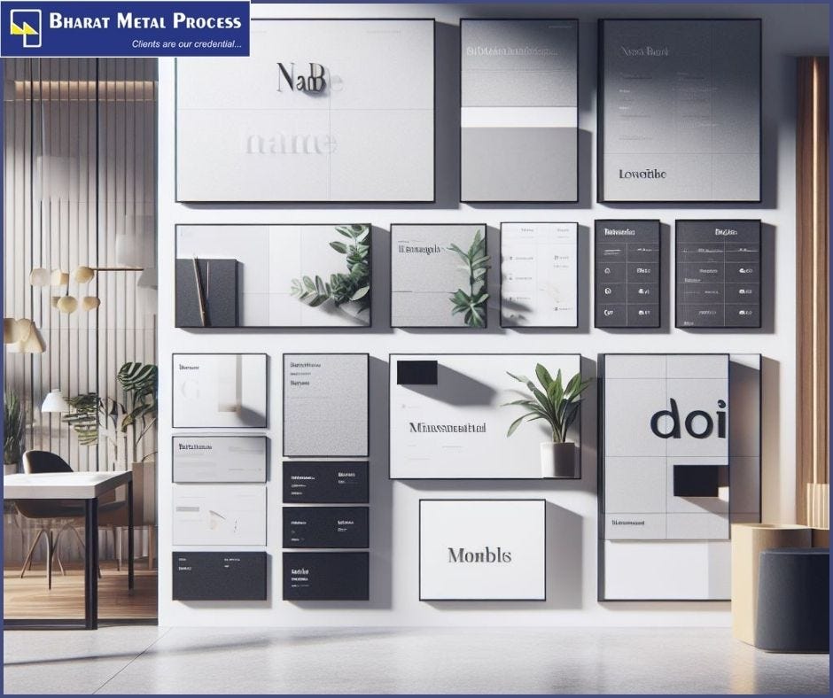 Trendy Office Name Board Ideas to Stand Out by Bmplabels name plate