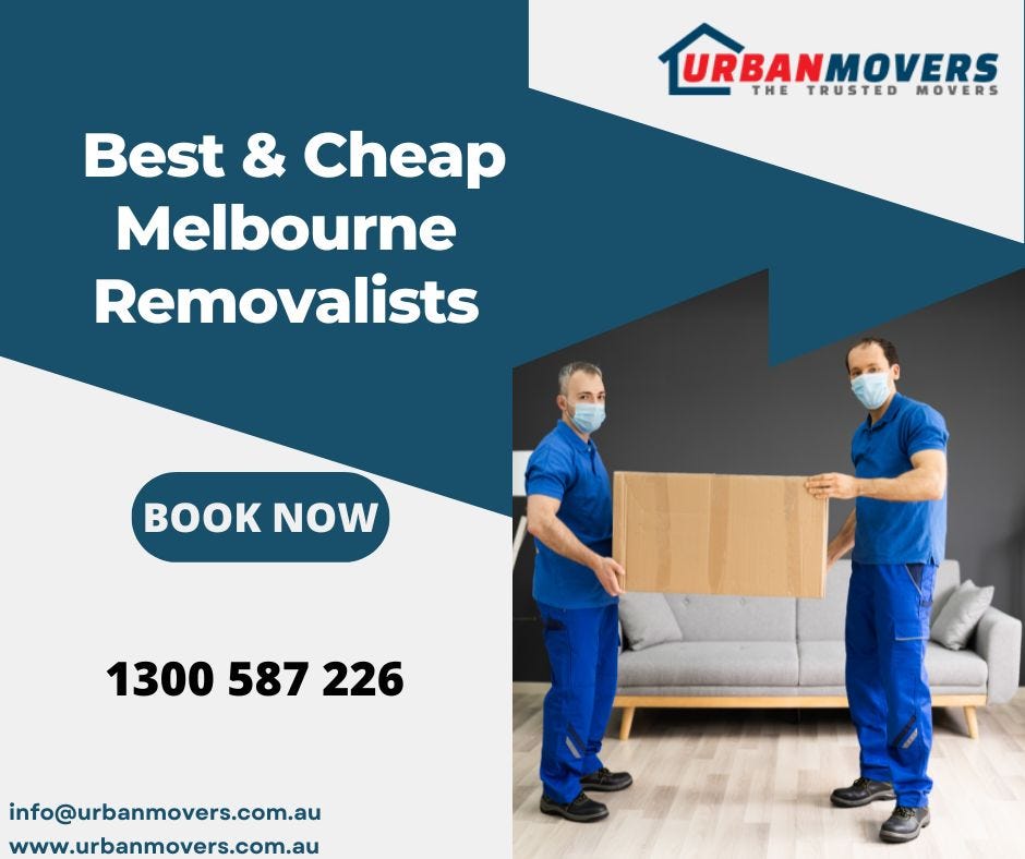 Best & Cheap Melbourne Removalists Urban Movers Urban Movers Medium