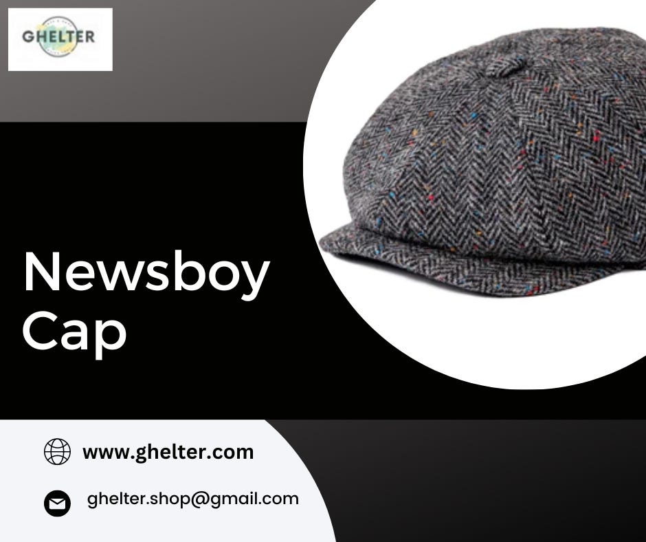Learn The Difference Between A Newsboy Cap And A Flat Cap by Ghelter shop Apr, 2023 Medium