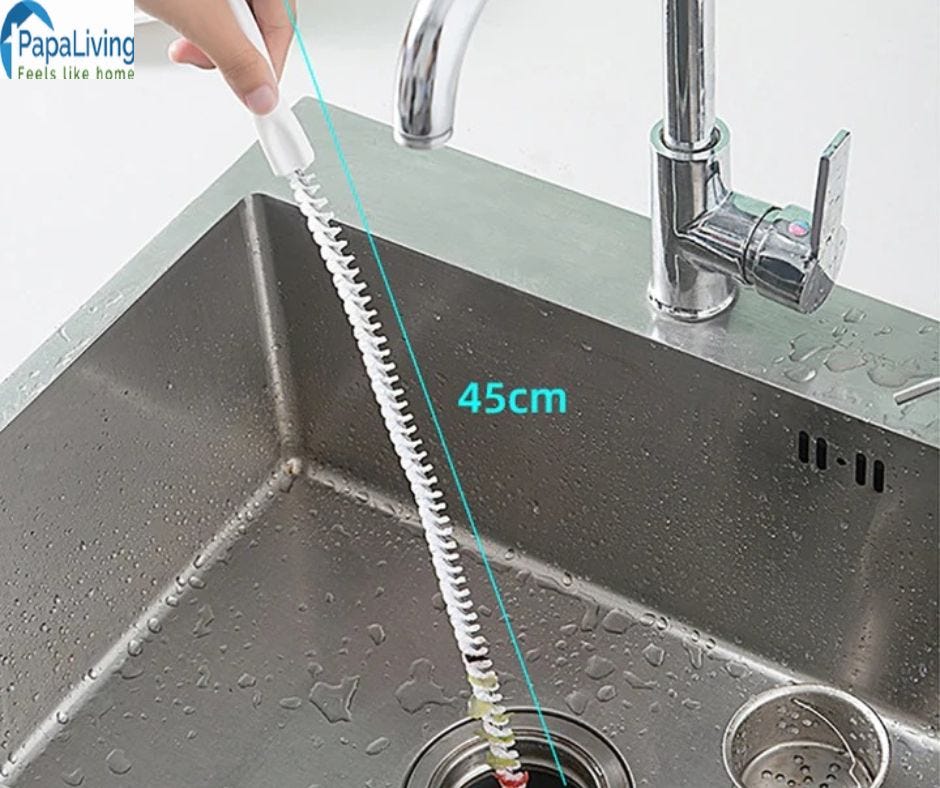 Sink Overflow Cleaner Cleans the Overflow of a Bathroom Sink — Papa