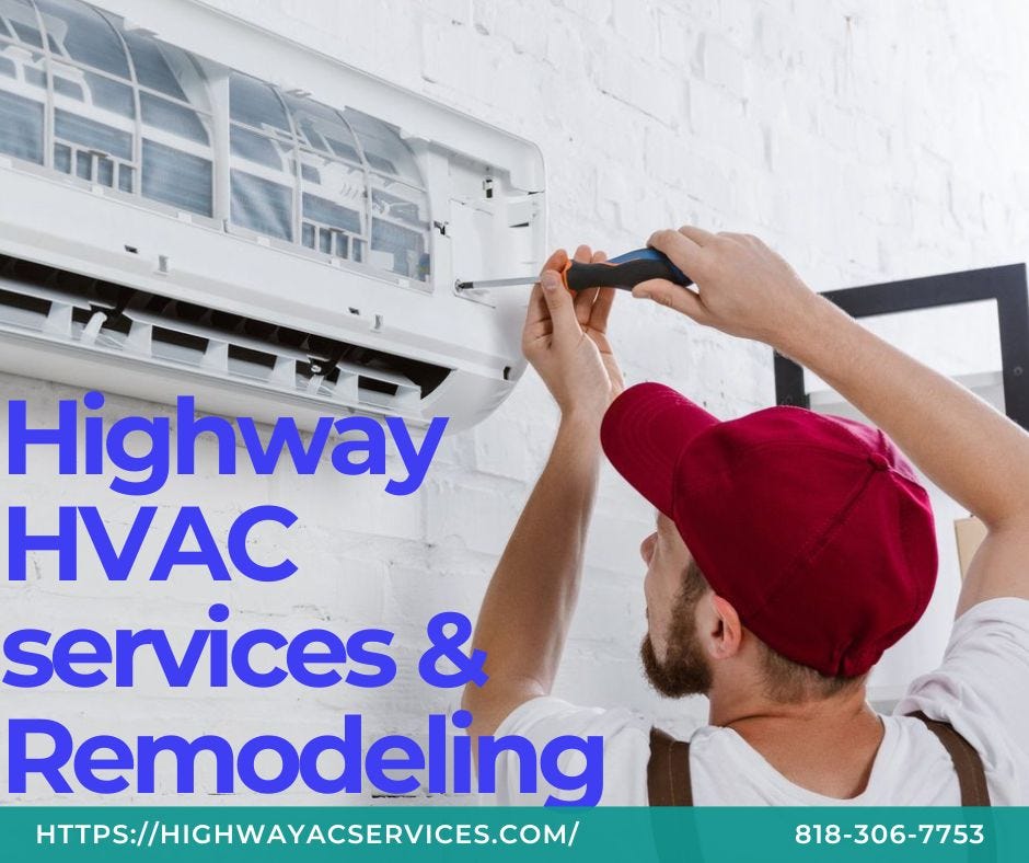 Stay cool and comfortable with our air conditioning repair services! Highway HVAC services