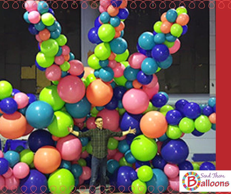 Send Personalised Birthday Balloons from Send Them Balloons by