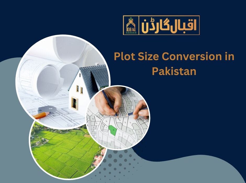 Plot Size Conversion Marla to Square Feet Yards Meters by Iqbal