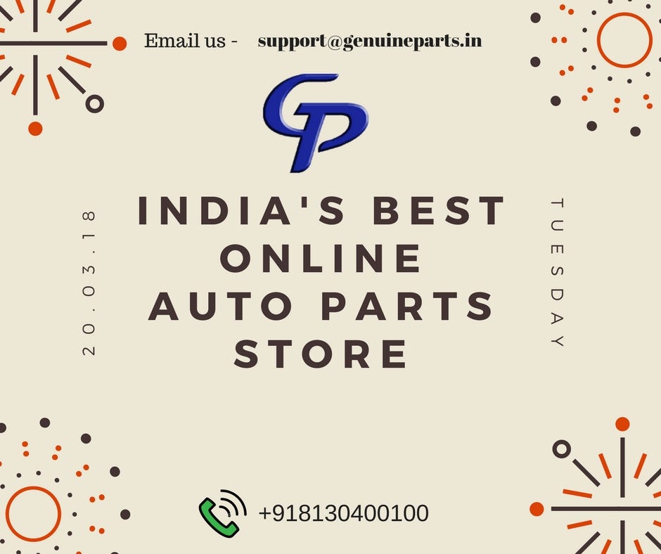 India’s Best Online Auto Parts Store by Genuine Part Medium