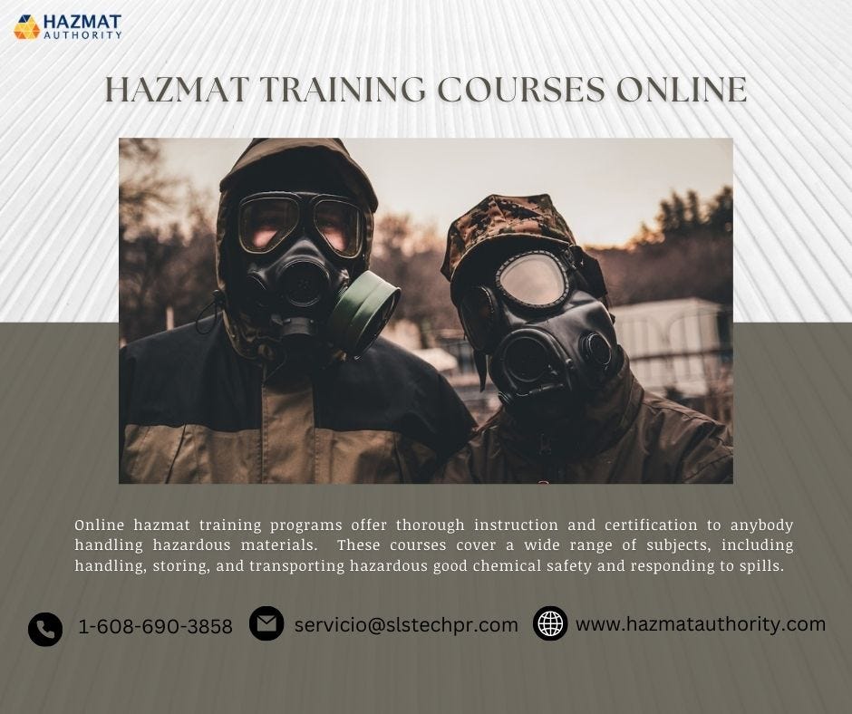 Unlock Your Career with DOT Hazmat Training Certification by Hazmat