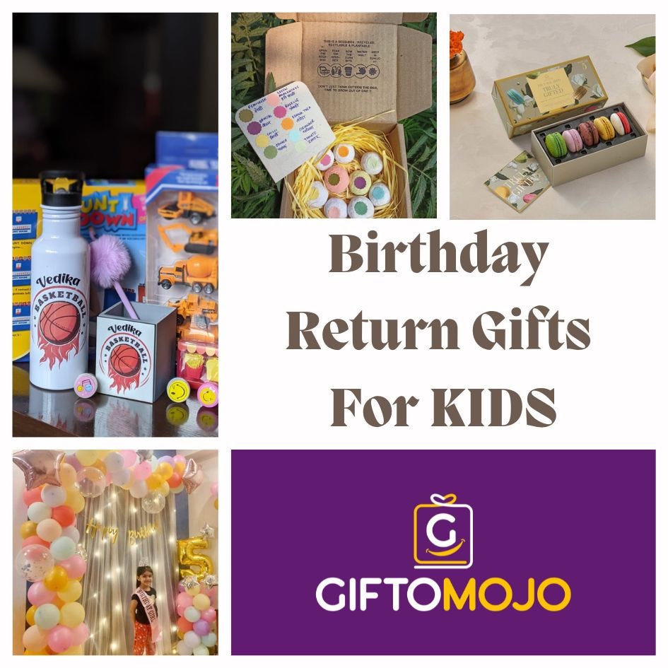 Personalized and Customized Return Gift Hampers by Giftomojo