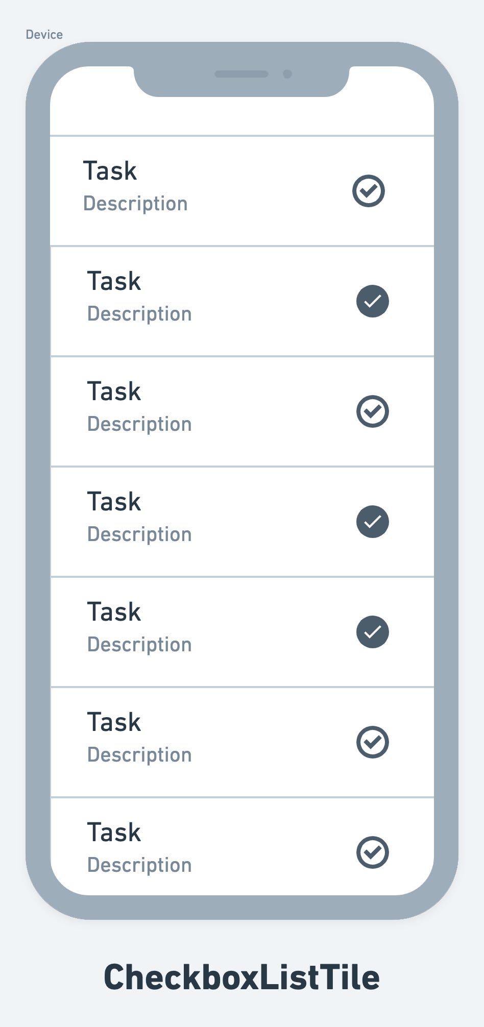 Flutter CheckBox Functionality in a ListTile (ListBuilder) by