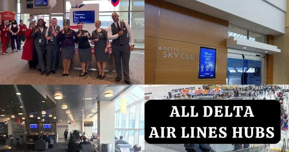 Exploring All Delta Air Lines Hubs by AviaTech Channel Medium