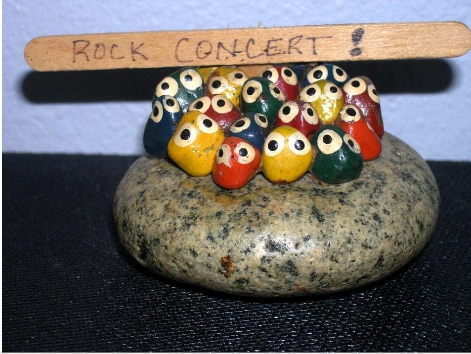 Down In Front! The Five Types of Concert Goers by Kathy Copeland