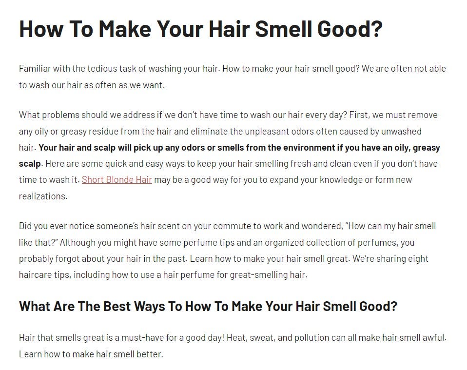 How To Make Your Hair Smell Good? by Fikoaygun Medium