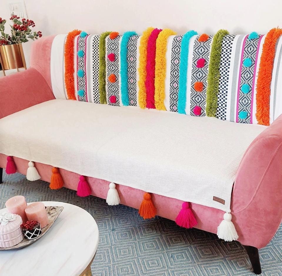 How to make couch covers look good? Affluence Mall Medium