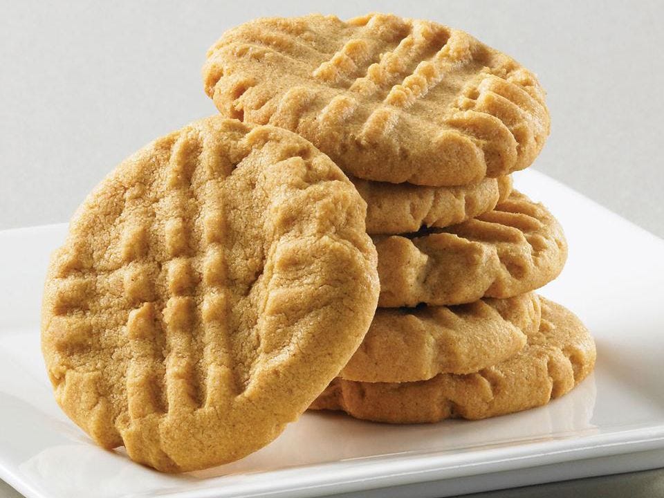 Super Easy Kraft Peanut Butter Cookies by recipee in nature Feb