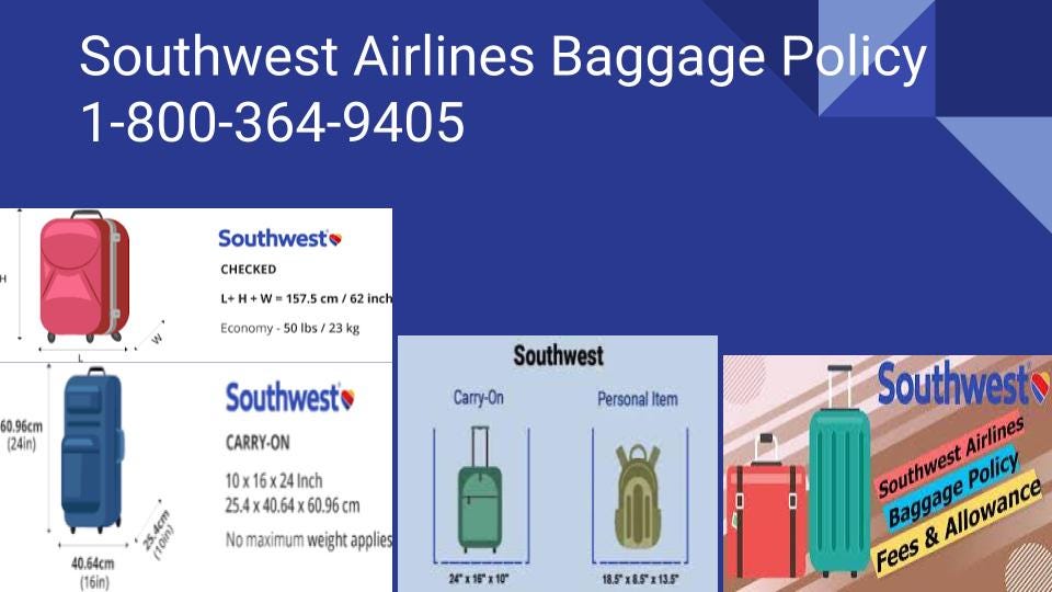 What Is Southwest Airlines Baggage Fee & Policy by Rebeka Jul, 2023