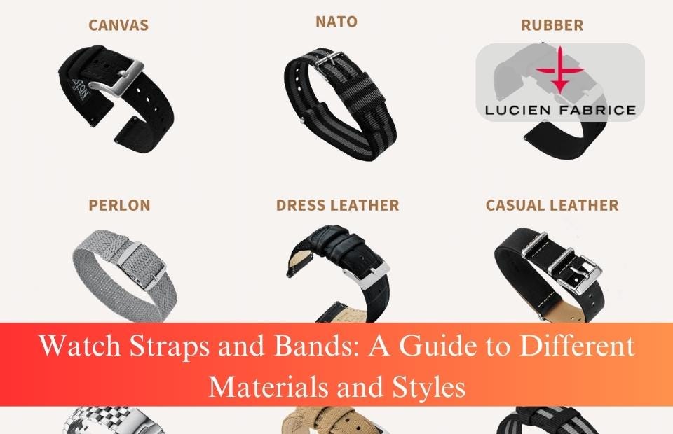 14 Types of Watch Straps That Are Worth Knowing, types of straps
