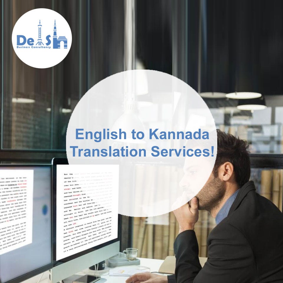 English to Kannada Translation Services