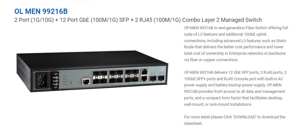 Optilink Networks offers Men Switch. - Rohit dubey - Medium