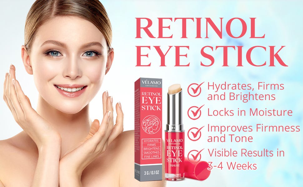 Revitalize Your Eyes with VELAMO ADVANCED Retinol Eye Stick Review by
