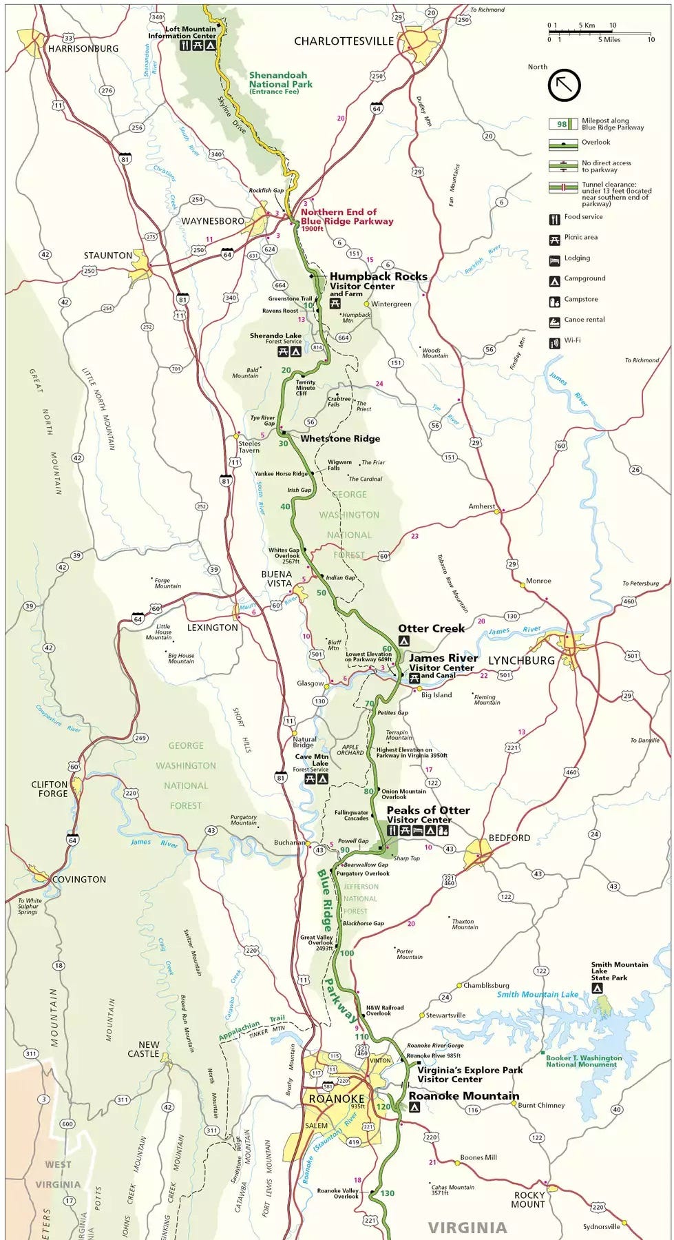 Blue Ridge Parkway Map PDF. The Blue Ridge Parkway Map is a… by