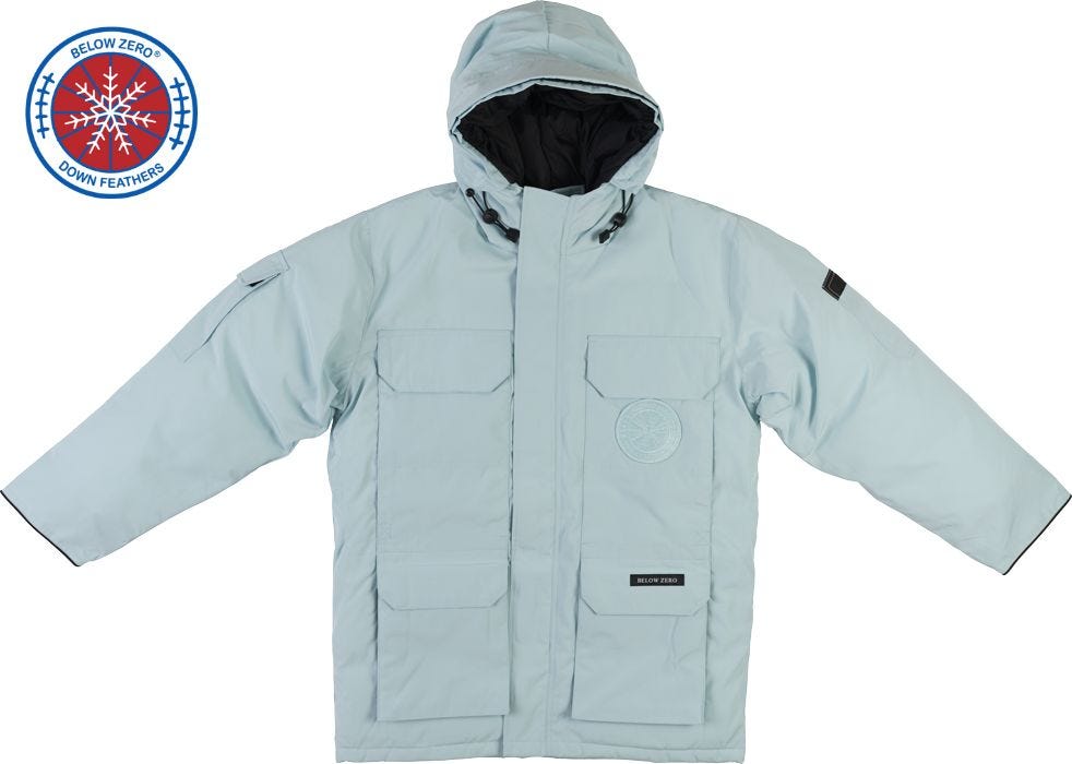 Stay Cozy and Stylish with Sea Foam Green Winter Jackets by Below Zero