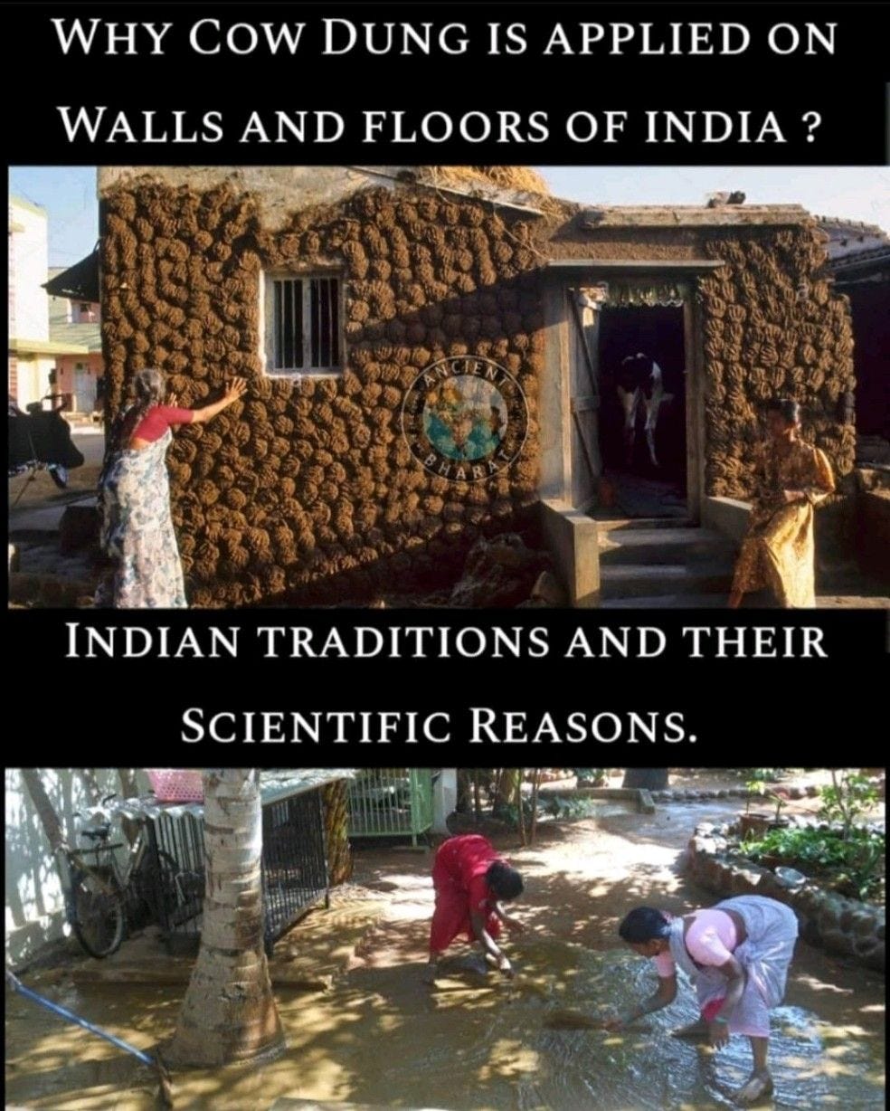 Why Does India Use Gobar on Its Walls and Floors? How it is connected for Conserving Environment
