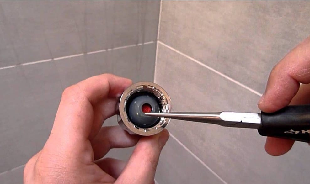 Remove flow restrictor from delta kitchen faucet by Merrill Chapman