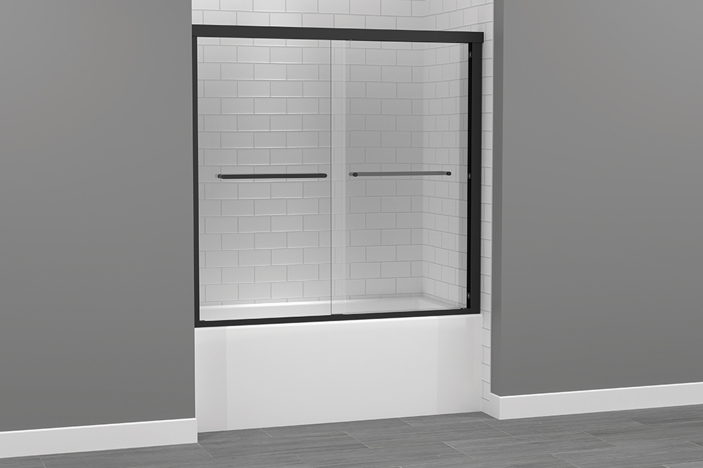 Maynor Bypass Tub Shower Door 56″60″ Mirolin