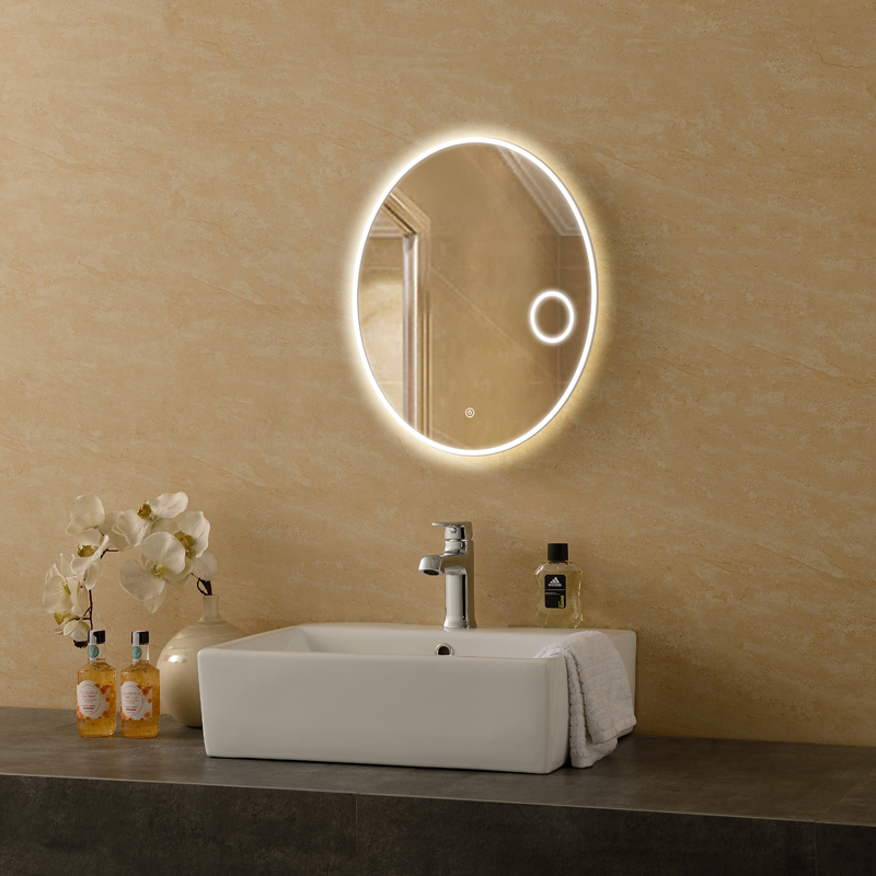 Round Illuminated bathroom mirrors MCP008 Bathroom LED mirror