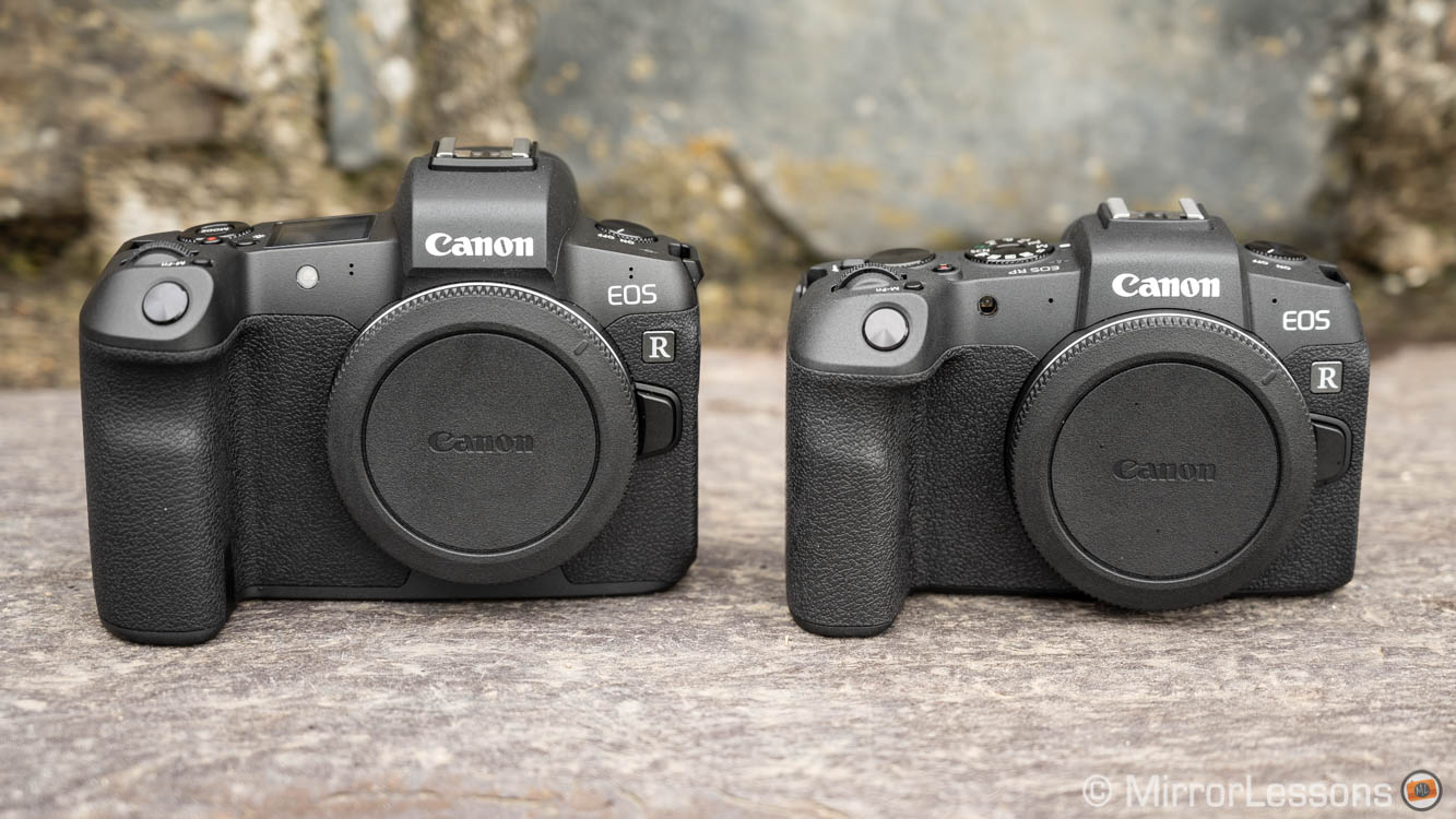 Canon EOS R vs EOS RP Five key points analysed Mirrorless Comparison
