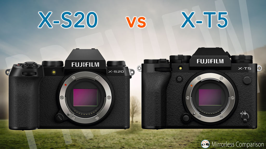 Fujifilm XS20 vs XT5 The 10 Main Differences Mirrorless