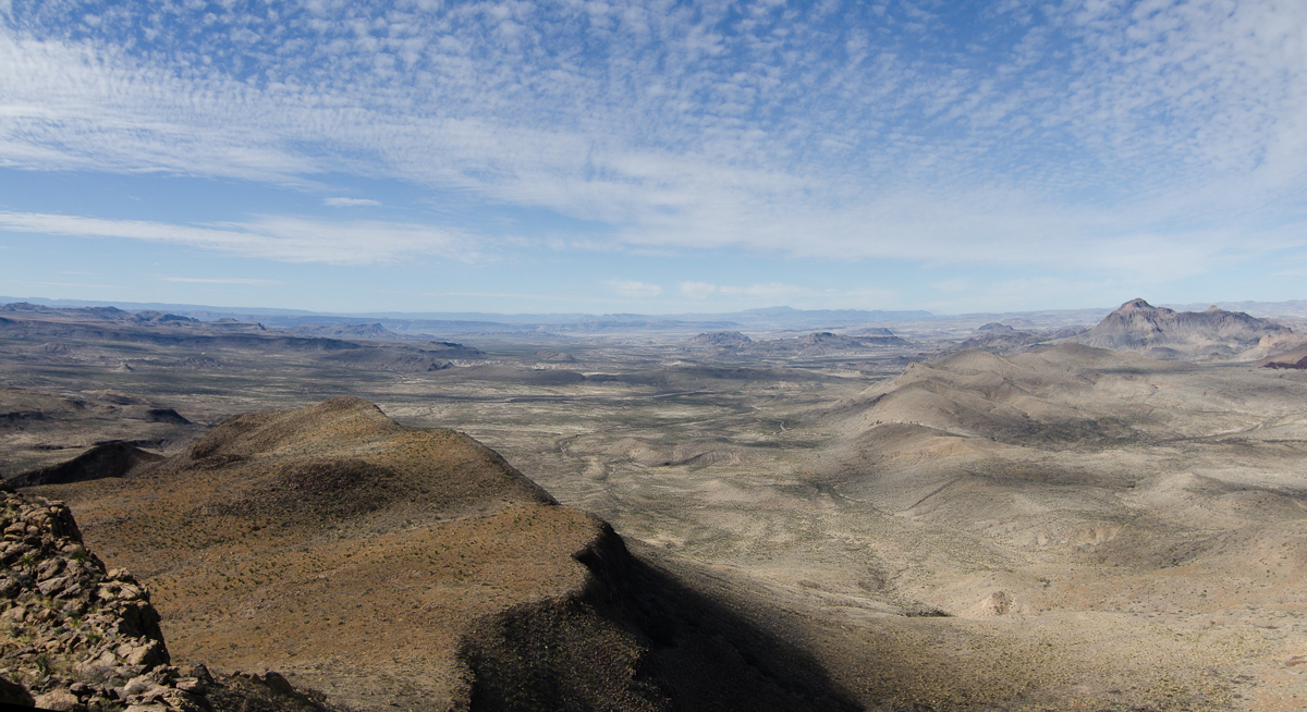 Big Bend Feb 2013 A Mountain and View Croton Peak