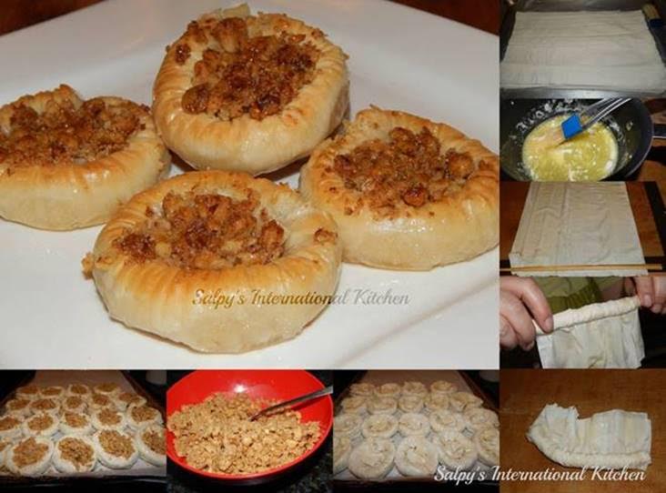Recipe Corner Birds Nest Baklava (An original recipe by Salpy's