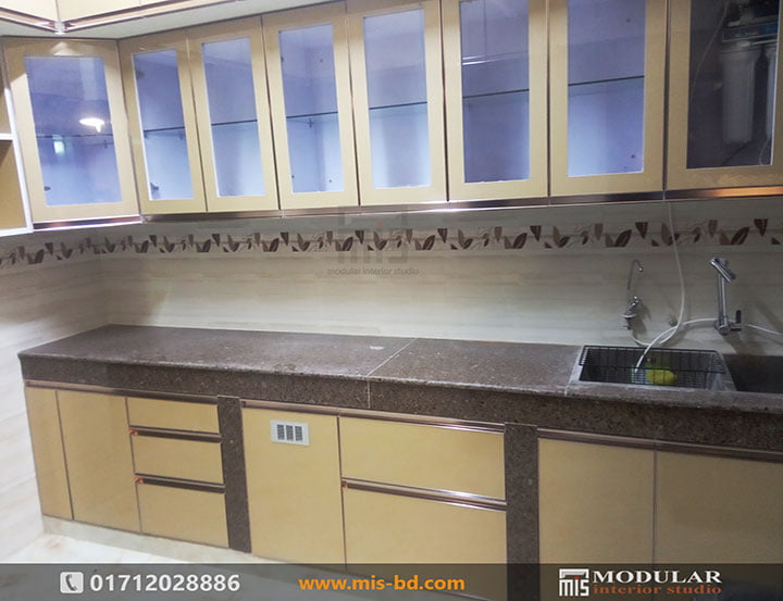 Acrylic Sheet Kitchen Design Modular Interior Studio