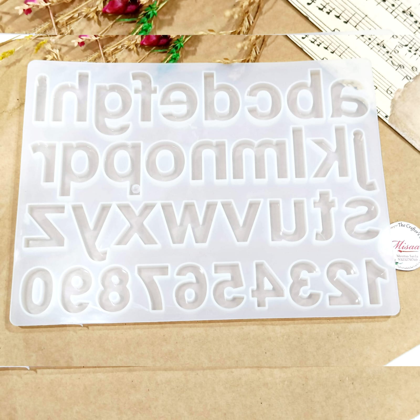 Lower Case Alphabet Mould Misaa