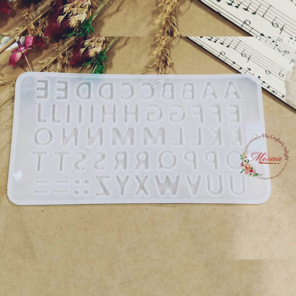 Double Letters Alphabet Mould Misaa