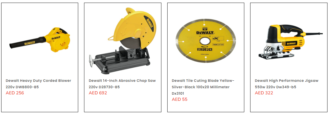 Authorized DEWALT® Power Tool Dealer & Supplier in Dubai, UAE