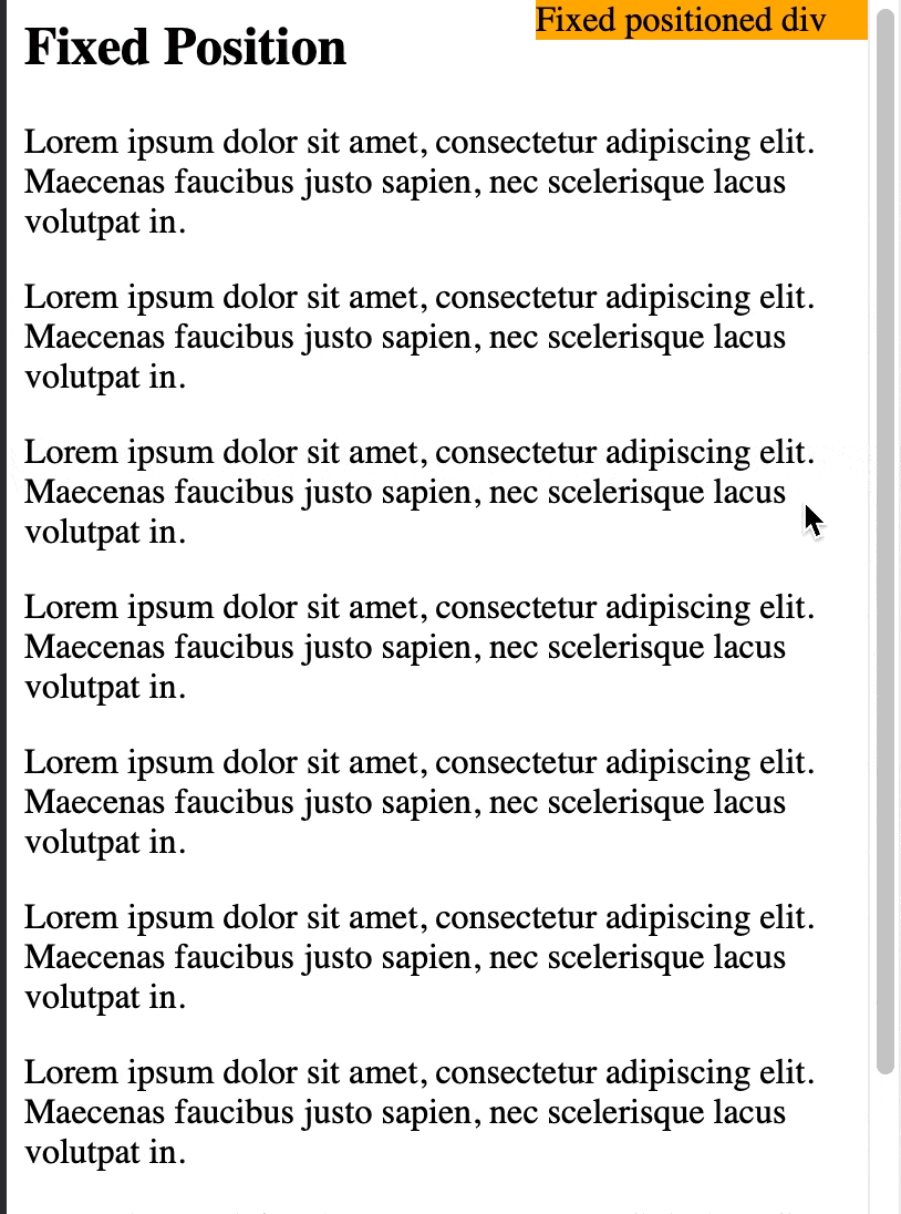 Positional Cheat Sheet