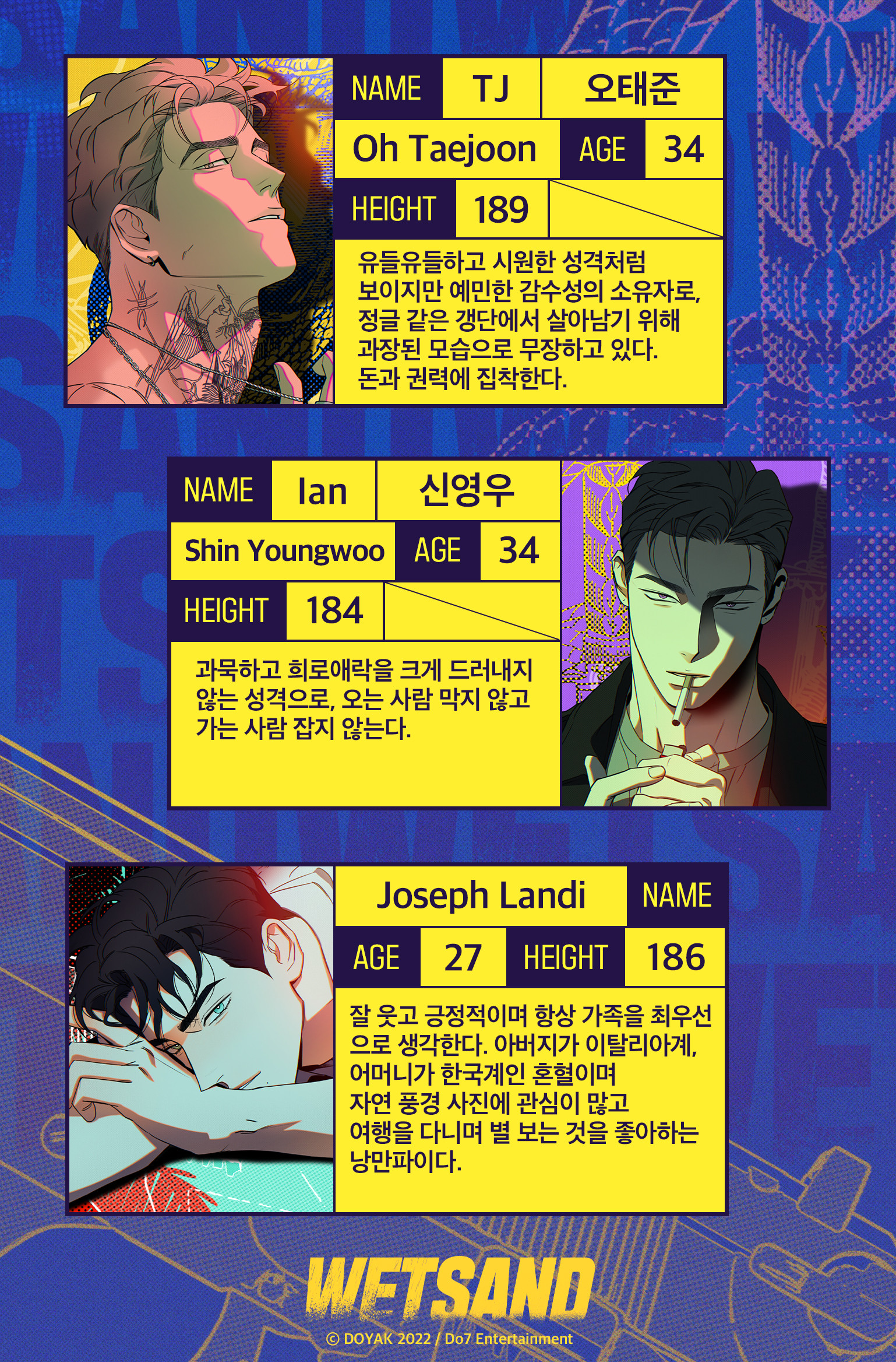 Wet Sand(웻샌드) BL 웹툰 리디