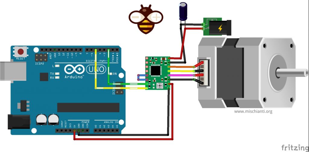 How to reuse 4 and 6 wires stepper motors for your projects – Renzo