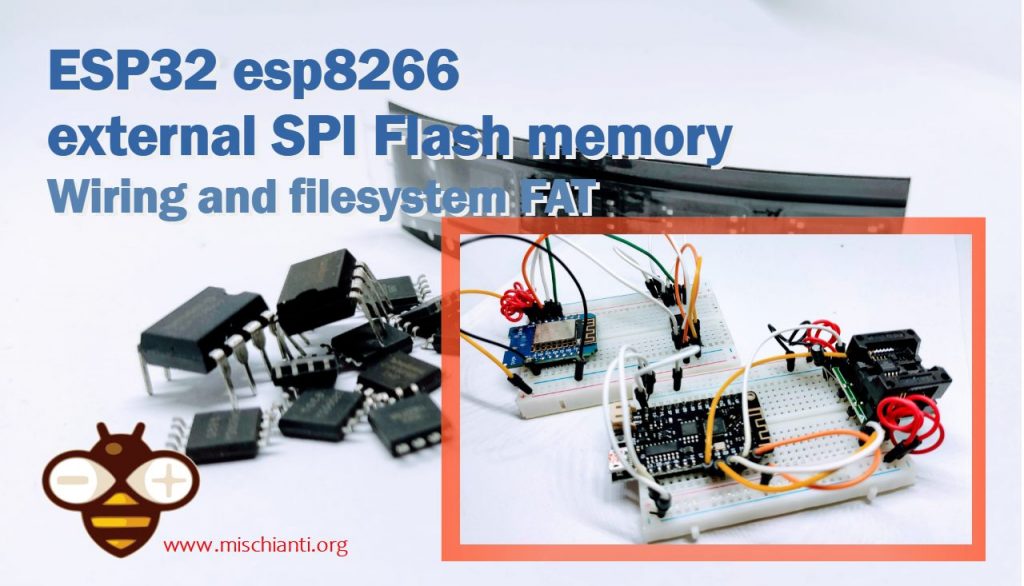 esp32 and esp8266 FAT filesystem on external SPI flash memory Renzo