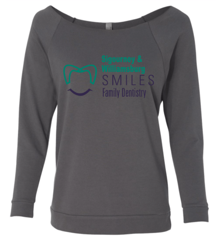 Next Level Women’s Terry Raw Edge ThreeQuarter Sleeve Raglan with