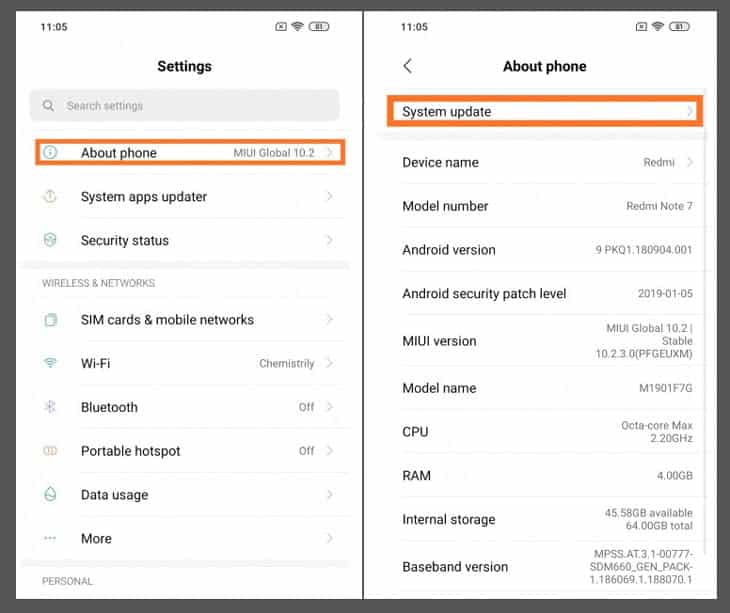 How to update MIUI manually in your Xiaomi phone to the latest version