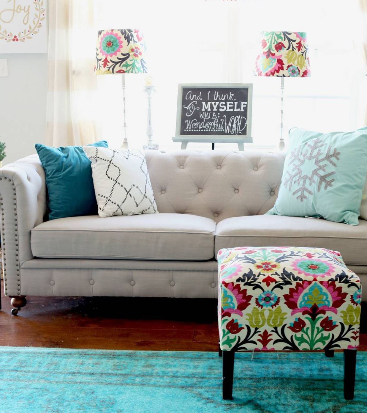 Mama Life Hacks {19}Homemade Magic Cleaner + A Couch Update M is for