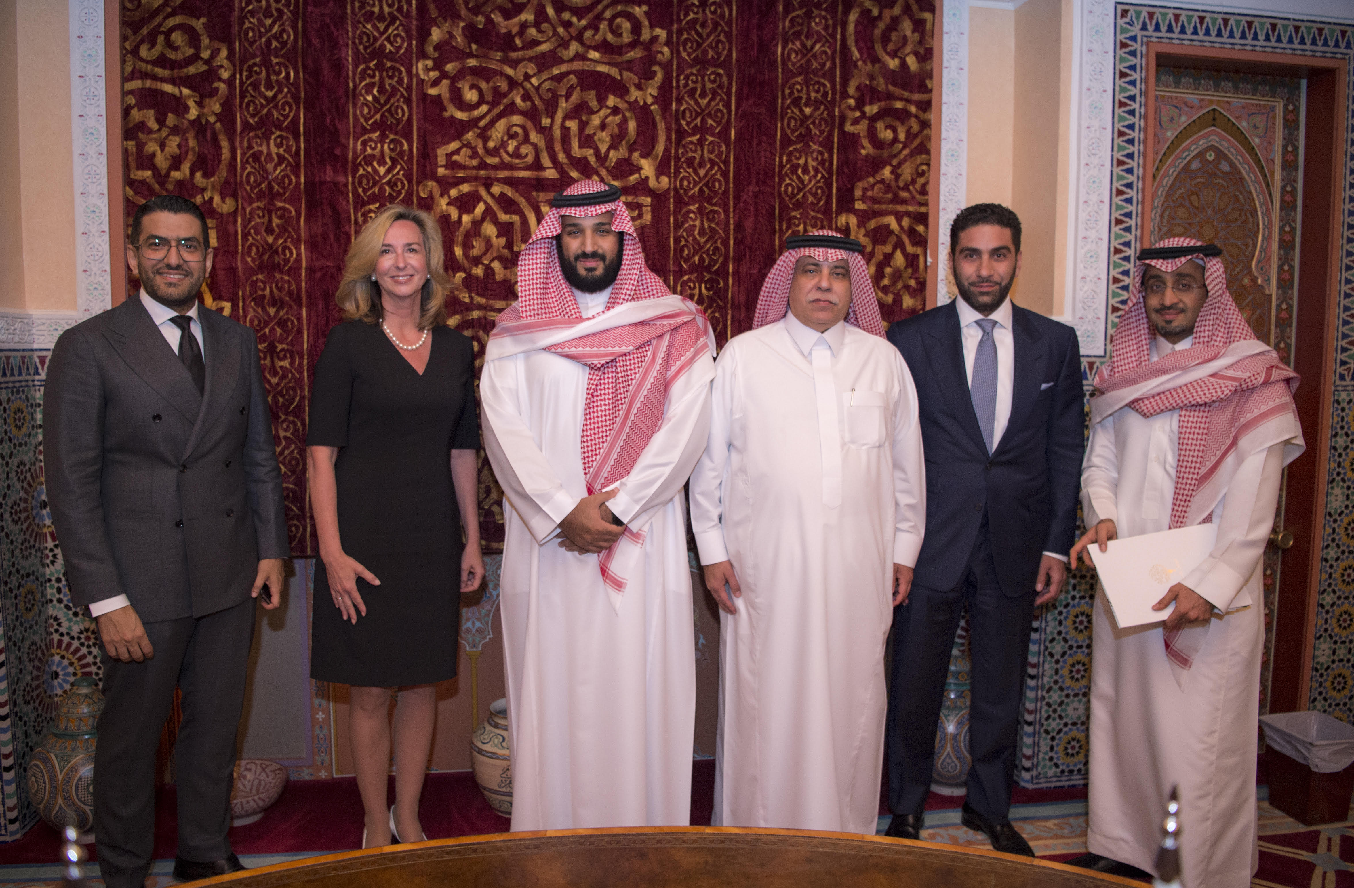 The launch of Prince Mohammed Bin Salman Management and