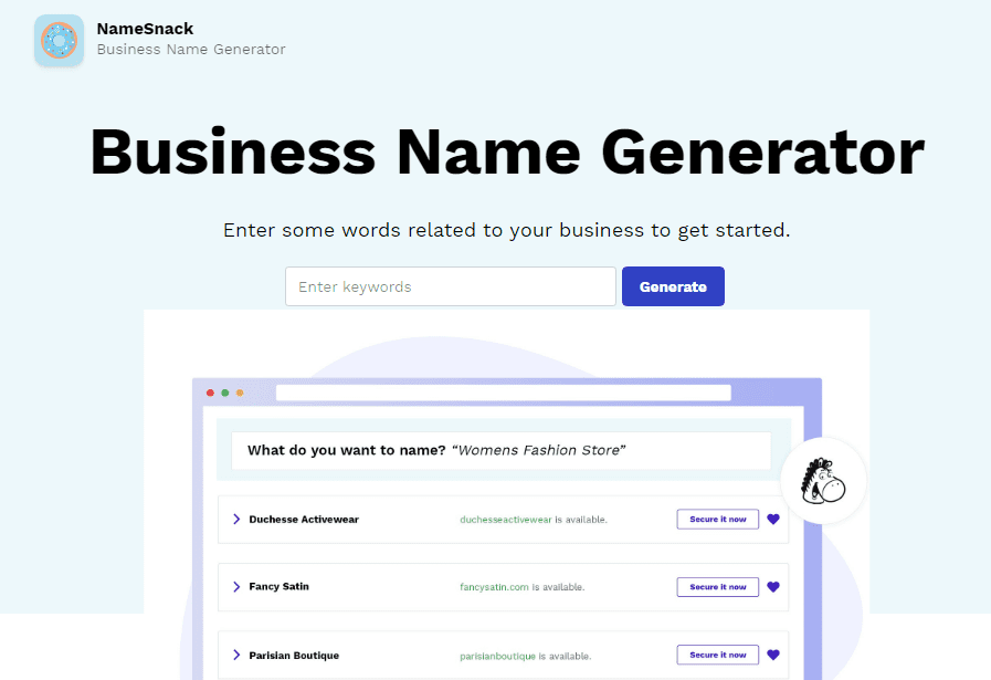Top Business Name Generators 2024 21 Free Tools To Find Brand Name Generators