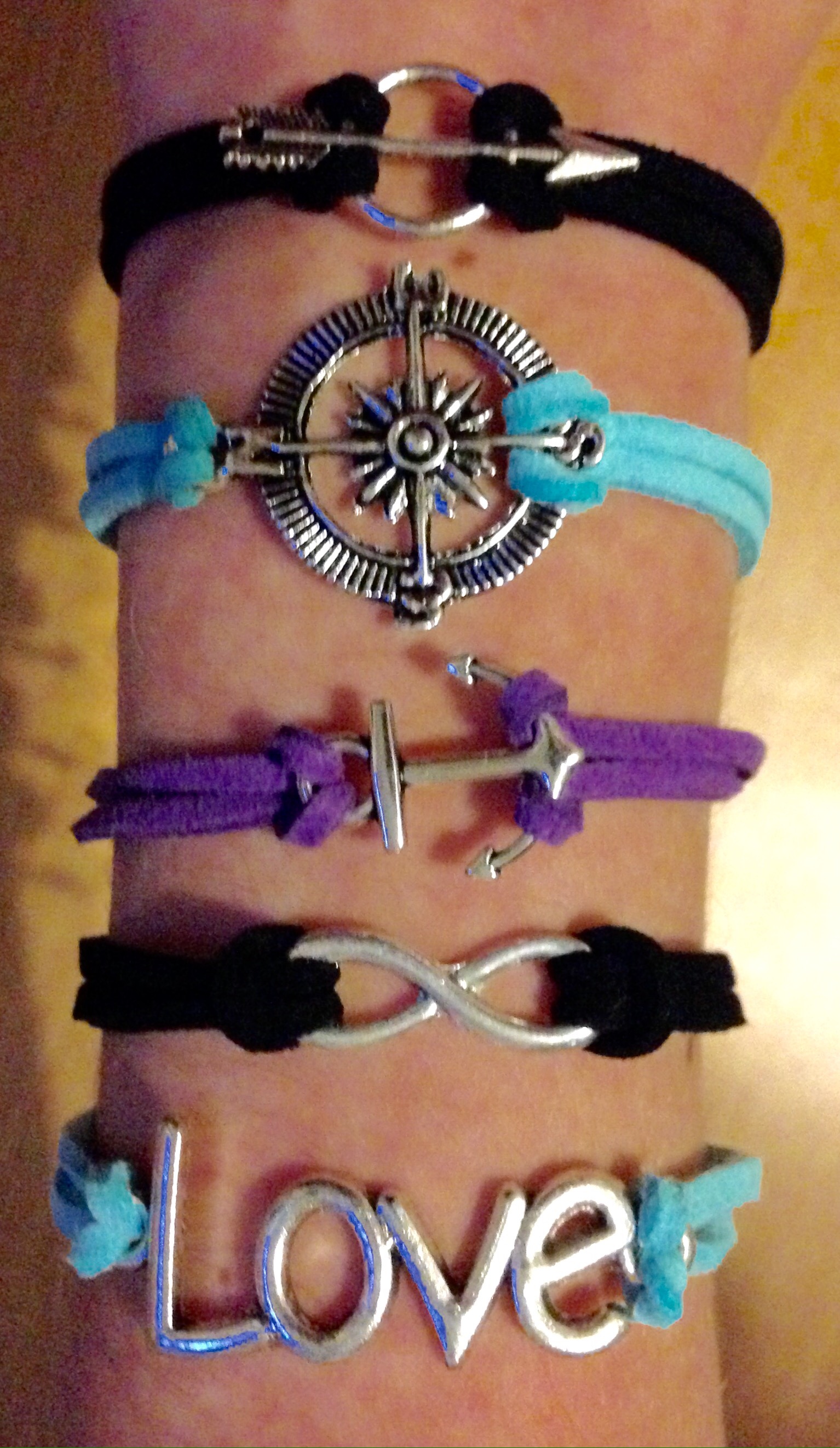 Young Women Theme Leather Bracelets MisMashedMom