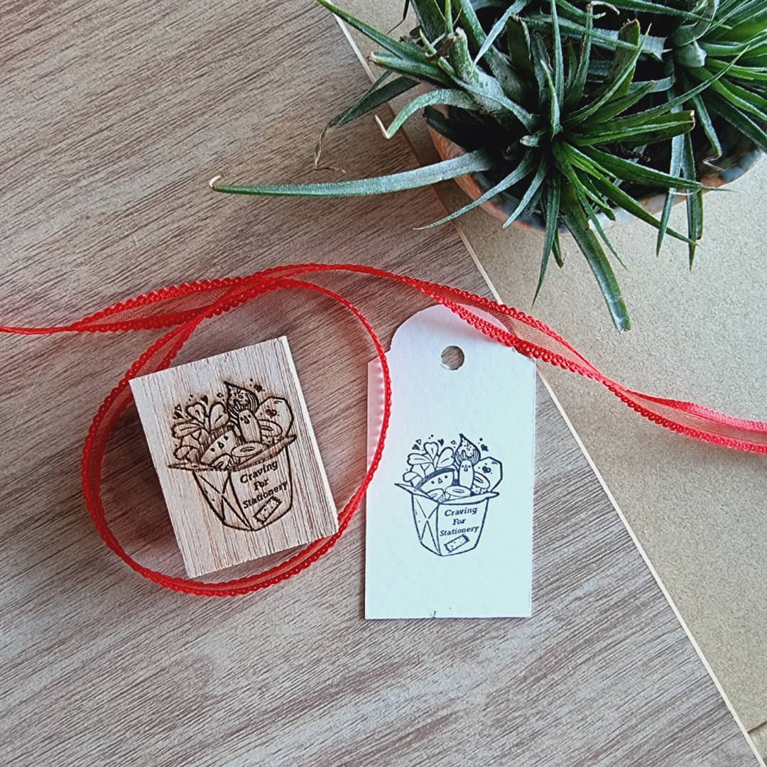 Elsie with Love Rubber Stamps Craving for Stationery • Miso Paper UK